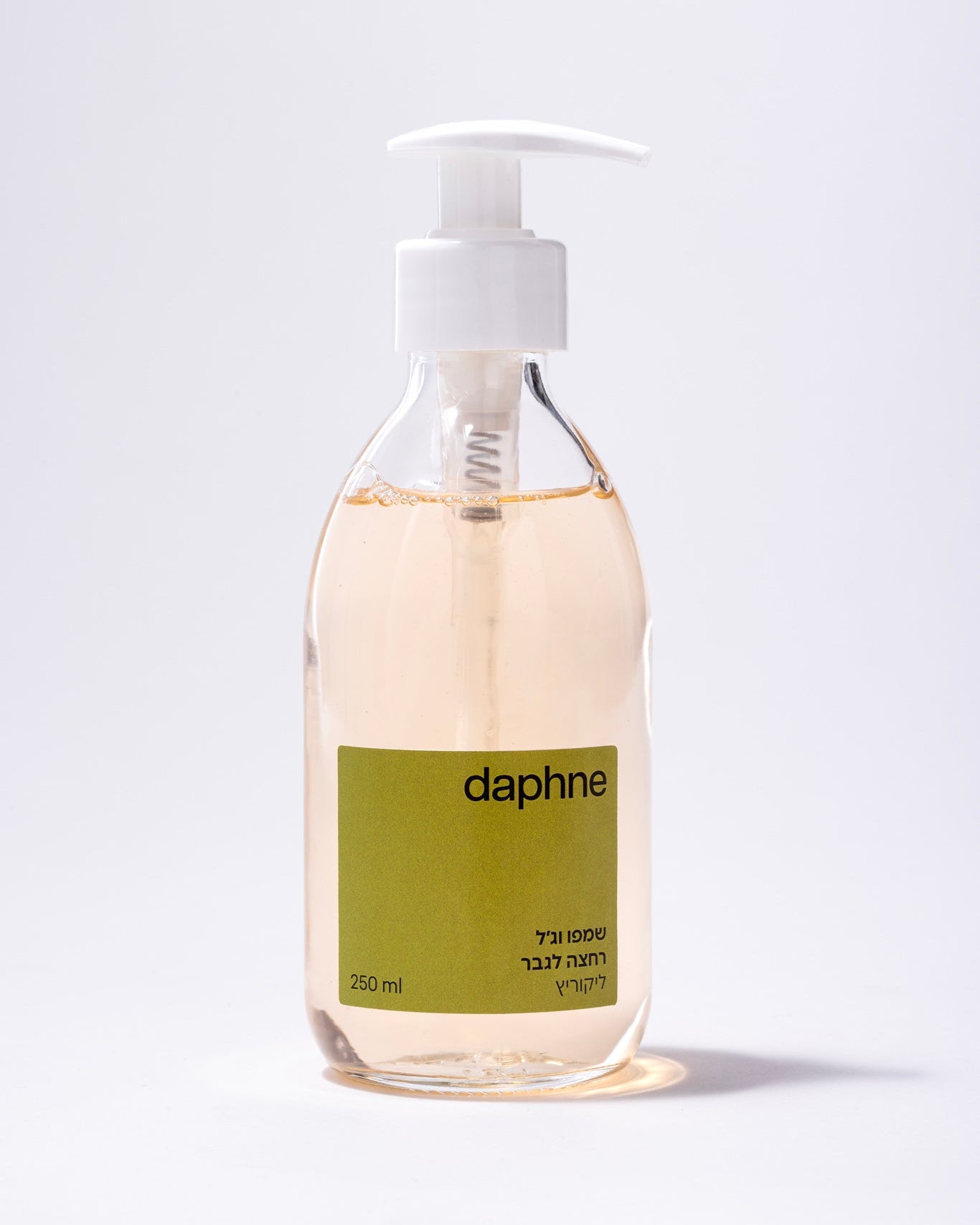 שמפו וג׳ל רחצה לגברים ליקוריץ