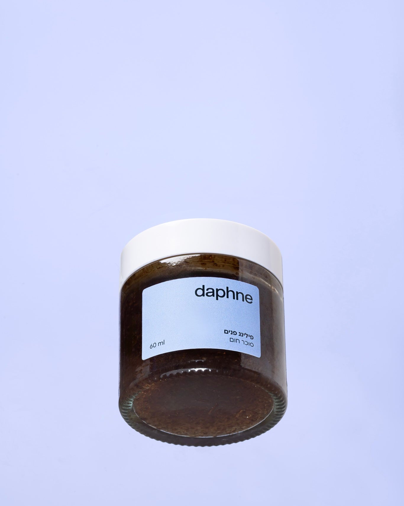 פילינג פנים סוכר חום