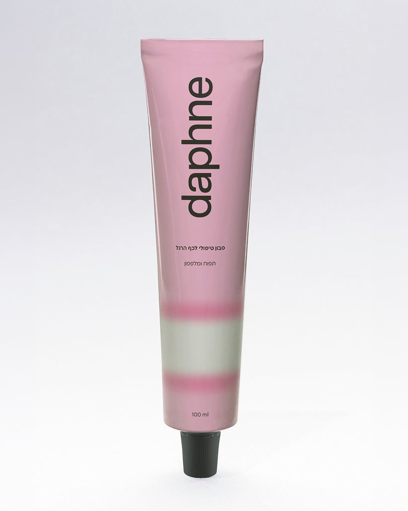 סבון טיפולי לכף הרגל תפוח מלפפון